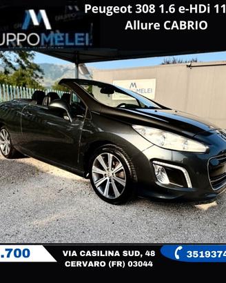 Peugeot 308 1.6 e-HDi 115CV Allure CABRIO