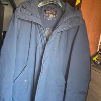 Giaccone Woolrich invernale blu scuro-alta qualitá