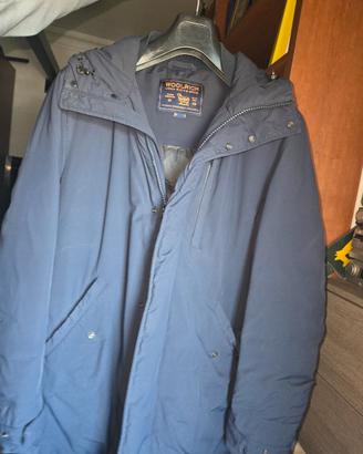 Giaccone Woolrich invernale blu scuro-alta qualitá