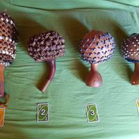 Maracas/Shekere dal mondo per musica, didattica.,