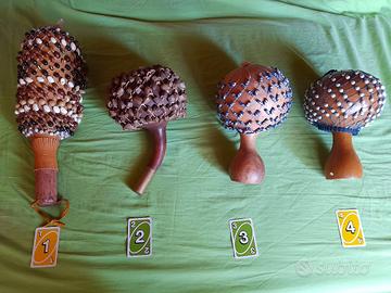 Maracas/Shekere dal mondo per musica, didattica.,