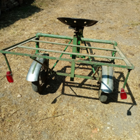 Seggiolino da spostamento per motozappa