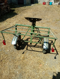 Seggiolino da spostamento per motozappa