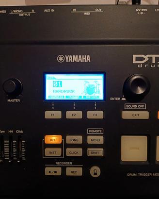 Yamaha dtx750 sound modulo