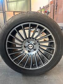 cerchi 19 con gomme invernali bmw x5
