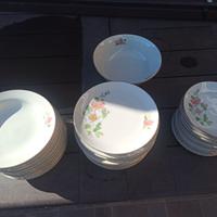 Servizio piatti porcellana monopoli di stato 