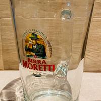 Brocca in vetro BIRRA MORETTI