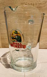 Brocca in vetro BIRRA MORETTI