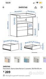Fasciatoio ikea come in foto 150€