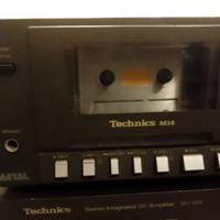 Lettore musicassette + amplificatore 