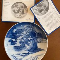 Piatto di Natale 2001 Bing & Grøndhal, Certificato