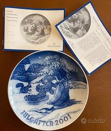 Piatto di Natale 2001 Bing & Grøndhal, Certificato