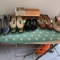 set scarpe vintage pancaldi anni 80