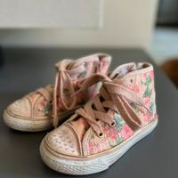 Scarpe per bambina con brillantini numero 24