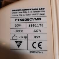 Scheda Daikin FTXS35CVMB; FTXS25CVMB9