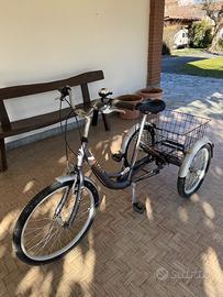 Atala Cargo triciclo bici 3 ruote