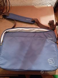 Borsa blu porta PC