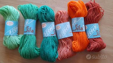 Matassine Lana Sifa Degrade' vintage