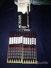 12 pezzi Portamine Calibrato, HB 0.5 mm