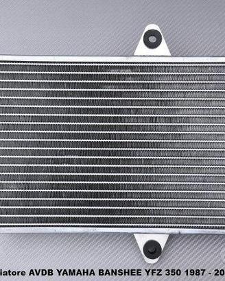 Radiatore AVDB YAMAHA BANSHEE YFZ 350 1987 - 2011