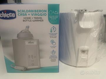 Scaldabiberon Chicco casa + viaggio nuovo