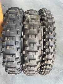 COPPIA Gomme usate enduro Husqvarna Ktm