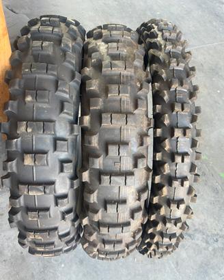 COPPIA Gomme usate enduro Husqvarna Ktm