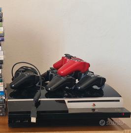 PS3 + Controller + Action Camera + 50 giochi