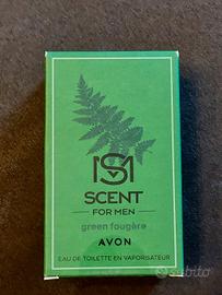 Profumo Avon da uomo Scent Green Fougere 