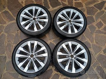 4 Cerchi 17" Originali SEAT + Gomme Bridgestone