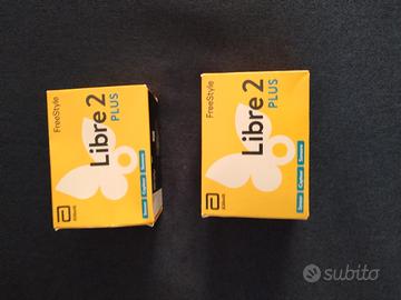 due sensori freestyle Libre 2 plus 