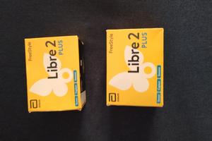 due sensori freestyle Libre 2 plus 