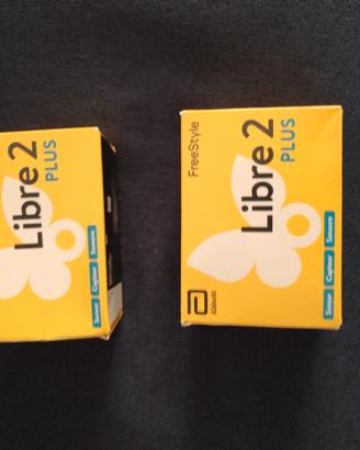 due sensori freestyle Libre 2 plus 