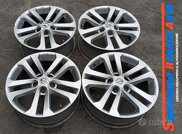 4 CERCHI in lega 17 POLLICI NISSAN JUKE 2010-2019