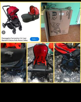 Duo chicco carrozzina + passeggino
