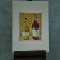 Stampa Pubblicitaria Campari anni '50