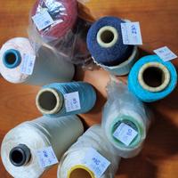 rocche di filati organzino/rayon