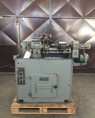 tornio monomandrino GIORGI GM30 5 carri, foro file
