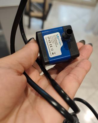 pompa motorino per fontanella gatti o presepe 