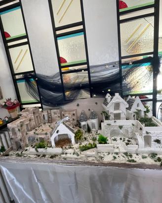Presepe in polistirolo