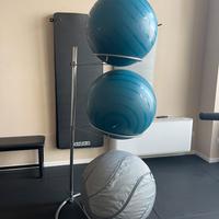 Porta gymball fitball palestra