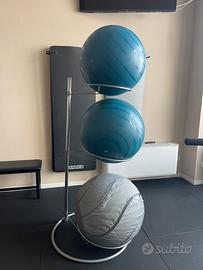 Porta gymball fitball palestra