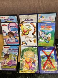 9 DVD bambini piccoli