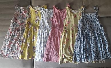 vestiti estate bambina 7/8 anni