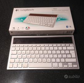 Tastiera  BT per Mac/iPhone Logitech K160 solar