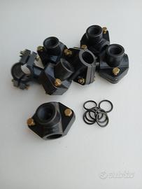 Lotto di prese a staffa. 