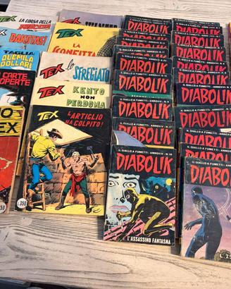 DIABOLIK - TEX- DYLAN DOG - STURMTRUPPEN - ALAN F.