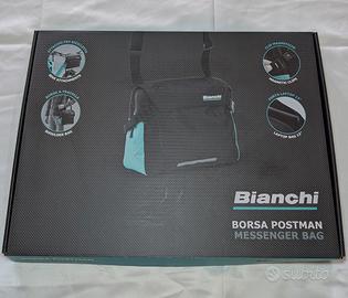 Borsa Postman marca Bianchi, borsa tracolla nuova