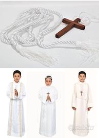 Saio monacale abito prima comunione monacale