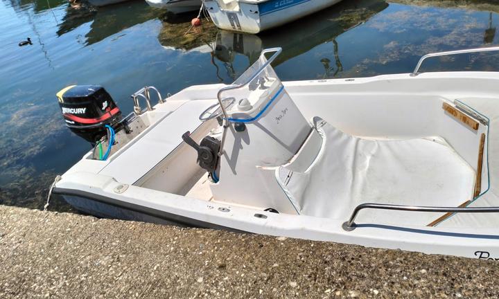 Barca a motore mercury 40cv